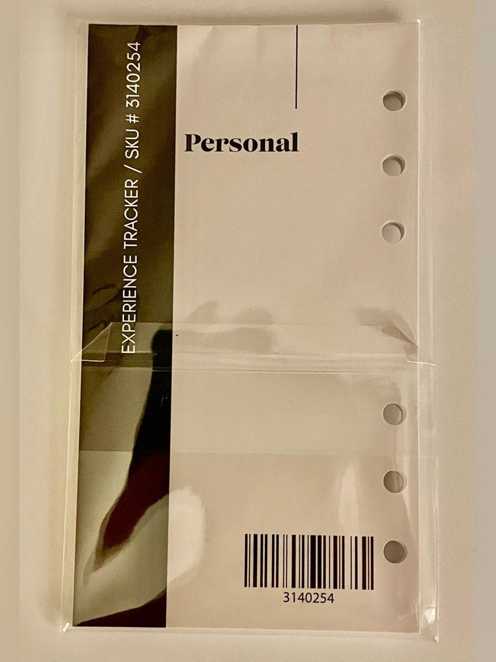 Cloth & Paper Personal Experience Tracker Planner Inserts (Personal Sized*)